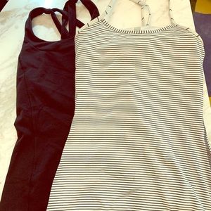 Two lululemon (bra support) like new 🙏🕉❣️